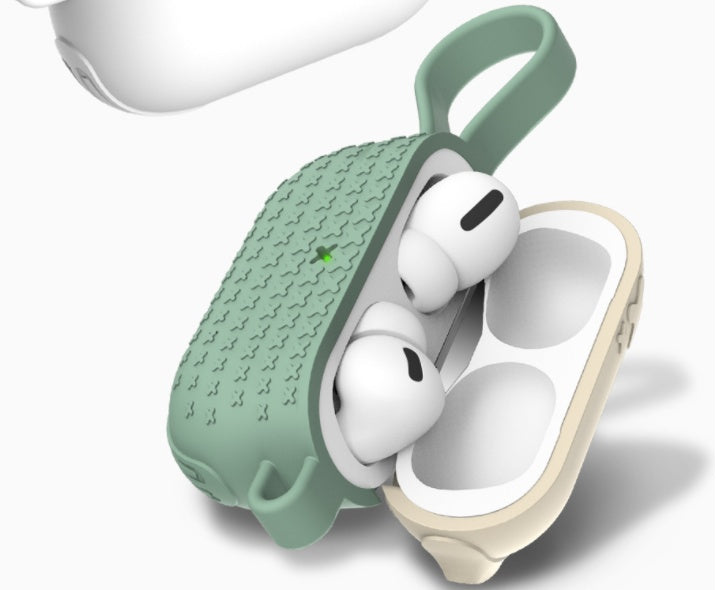 Compatible with Apple, Air pods Pro Silicone Case Compatible with Apple, Air pods Pro Silicone Case